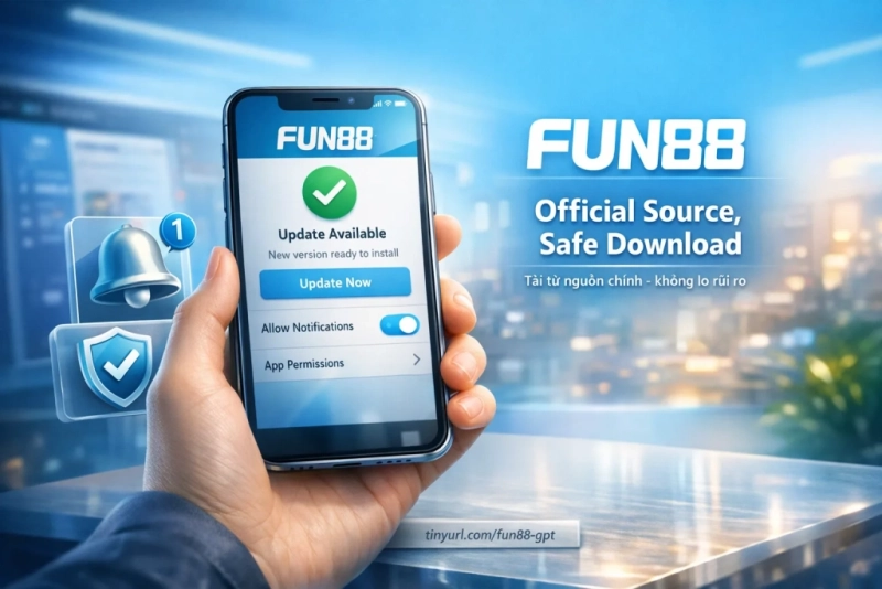 tải app Fun88 từ QR code và banner trang chủ chính thức