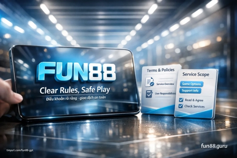 điều khoản sử dụng Fun88 - quy định đăng ký và điều kiện thành viên