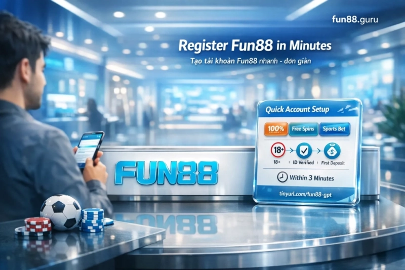 Hướng dẫn đăng ký tài khoản Fun88 từng bước cho người mới