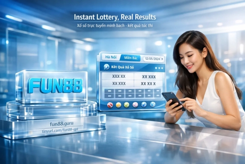 xổ số trực tuyến Fun88 các loại hình XSKT Keno live quay